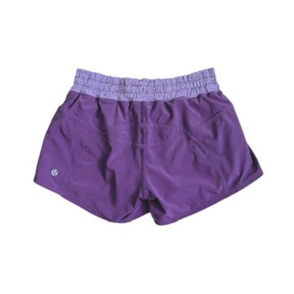 LULULEMON RUN: TRACKER SHORT II IN CONCORD GRAPE SIZE 6 - Picture 9 of 9